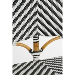 Mica Decorations Mandox Bank - L98 X B60 X H93 Cm - Rotan - Zwart, Wit 13 Mica Decorations Mandox Bank - L98 X B60 X H93 Cm - Rotan - Zwart, Wit -Leenbakker Winkel 2ce420906ccb4c0bb65972f75b3fadb6