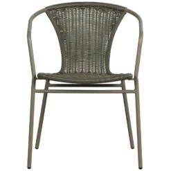 WOOOD Weston Stoelen Buiten - Rattan/Metaal - Jungle - Set Van 4 -Leenbakker Winkel 2da199c820c84b938dda07d860352002