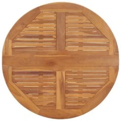 VidaXL - Tuintafel Inklapbaar - Bruin - Massief Teakhout - Ø 90x75 Cm 10 VidaXL - Tuintafel Inklapbaar - Bruin - Massief Teakhout - Ø 90x75 Cm -Leenbakker Winkel 2f8ec4682c4746de991ad2fc5b2e26c1