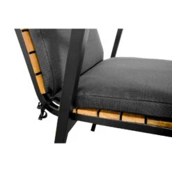 Sens-Line - Dexter Tuinstoel - Zwart - Acaciahout - Set Van 4 -Leenbakker Winkel 2fa57dfd64524f23b222285aaff93417