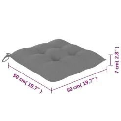 VidaXL - Stapelstoelen - Kussens - Grijs - Hout - 4 Stuks -Leenbakker Winkel 30f8810a840343e4b96a05e2d9d343df