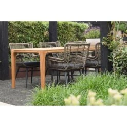 VDG Set Van 4 - Jasmine Dining Tuinstoel - Naturel -Leenbakker Winkel 312ebe1ea975400089a5f280076924ff 1