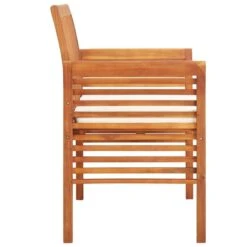 VidaXL Massief Acaciahouten Tuinbank Met Kussen 2-Zits Tuinset Buitenbank Bank -Leenbakker Winkel 3270ff527bd34e81a8aa7a9377337ced