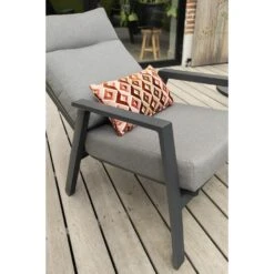 Azoren Loungestoelen Verstelbaar - Set Van 2 - Antraciet -Leenbakker Winkel 3291fe031db94950aeda28dc87d6848b
