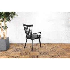 Sens-Line - Amsterdam Tuinstoel Zwart - Aluminium - Set Van 2 -Leenbakker Winkel 33586ba6aa1a4f0aa76762a4d1de7ac0