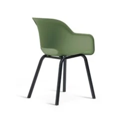 Keter Noa Tuinstoel - 2 Stuks - 55x56.5x80cm - Metalen Onderstel - Olijfgroen -Leenbakker Winkel 339c974c53fa40e99d11eb281639d191