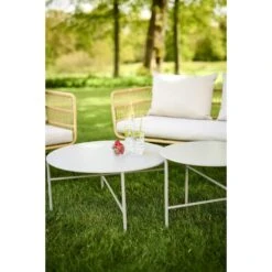 Lisomme Dax Rotan Tuinbank Zand - Met Zitkussens -Leenbakker Winkel 33b57babd8f94236ab9df93e9fbb6845