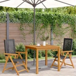 VidaXL - Tuinstoelen - Zwart - Acaciahout - 2 Stuks - 57x70x109 Cm 13 VidaXL - Tuinstoelen - Zwart - Acaciahout - 2 Stuks - 57x70x109 Cm -Leenbakker Winkel 34eff11911ba4f42abace9462442dee0