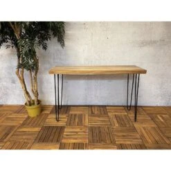 Sens-Line - Suarez Bijzettafel - Tuintafel - 118cm - Bruin -Leenbakker Winkel 3558dcc4a37944779c4bcf9404a47bd8