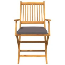 VidaXL - Buiten Zitplaatsen - Grijs - Massief Acaciahout - 49 X 57,5 X 92cm -Leenbakker Winkel 35b20410d558422ea9c6fa2758b13623