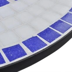 VidaXL Bistrotafel 60 Cm Mozaïek Blauw En Wit -Leenbakker Winkel 373ae7549a3d4b10bcf9877fe6fe8684