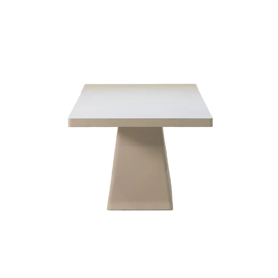 Tuintafel Rechthoek 240cm - Beige Eco Composiet - Avia 4 Tuintafel Rechthoek 240cm - Beige Eco Composiet - Avia - Afbeelding 4