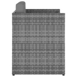 VidaXL - Tuinstoelen - Antraciet - Poly Rattan - Met Voetenbank -Leenbakker Winkel 3896d9c6d08948dbb699391d3a85114c