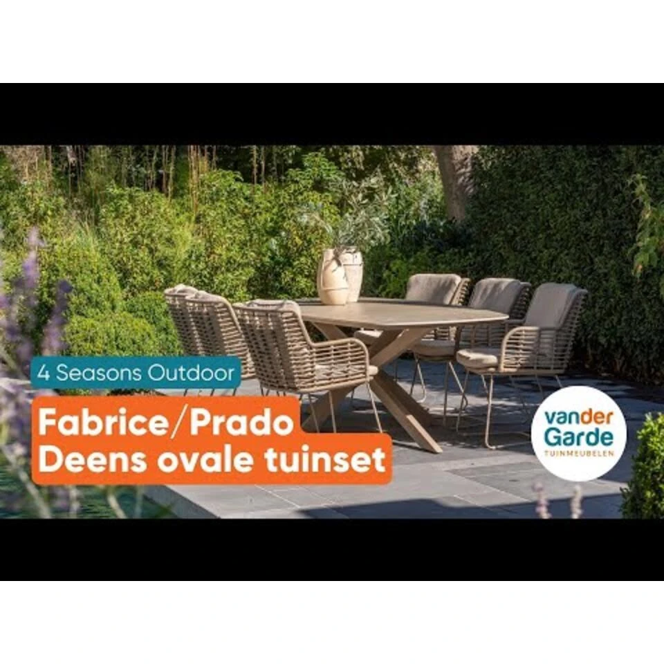 4-Seasons Fabrice Tuinstoel - Antraciet (1 Stuk) 3 4-Seasons Fabrice Tuinstoel - Antraciet (1 Stuk) - Afbeelding 3