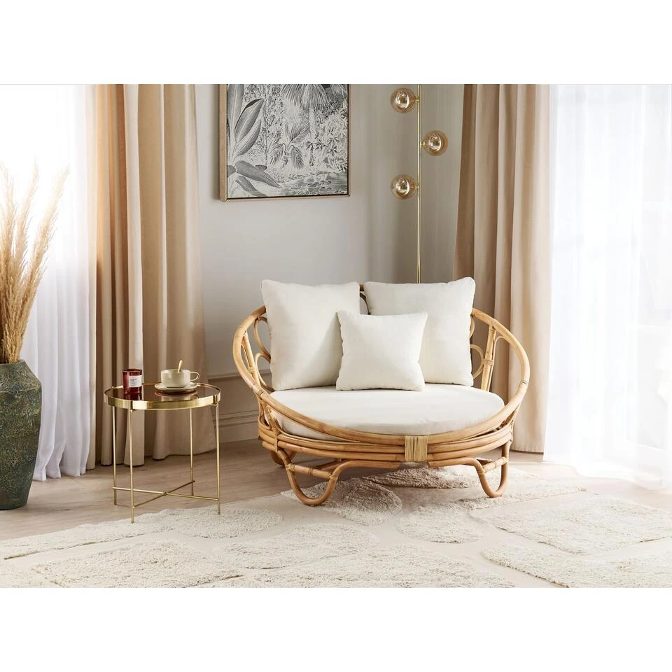 ROSSANO - Ligstoel - Natuurlijk - Rotan 4 ROSSANO - Ligstoel - Natuurlijk - Rotan - Afbeelding 4