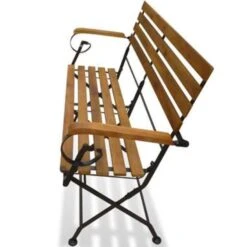 VidaXL Tuinbank Inklapbaar 112 Cm Massief Acaciahout -Leenbakker Winkel 3b9c654c743741f7b14e4f18f2141d68