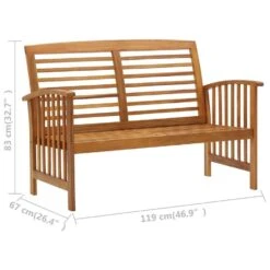VidaXL - Loungeset - Bruin - Hout -Leenbakker Winkel 3bbaebc7a5804183af16956dbdb4100e