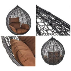 Merkloos HOME DELUXE Hangstoel CIELO Bruin Mand + Kussen 18 Merkloos HOME DELUXE Hangstoel CIELO Bruin Mand + Kussen -Leenbakker Winkel 3cfc97a7279f4112847741abcbdfbb7a