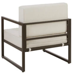 Tectake - Tuin-loungefauteuil Comosa, XXL-kussens, Bruin / Beige -Leenbakker Winkel 3e02432d27934aa2bc57e24f6e76d18c