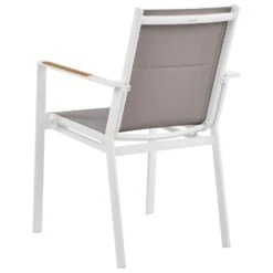 BUSSETO - Tuinstoel Set Van 4 - Grijs - Aluminium -Leenbakker Winkel 41007a9502b946eaa34781c81f83d12f