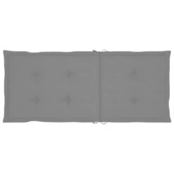 VidaXL - Verstelbare Tuinstoelen Met Kussens - Grijs - Acaciahout - 2 Stuks -Leenbakker Winkel 42c679aff8de420eabe11fa70b6caf75