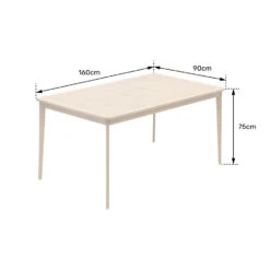 Happy Garden Tabel SIMILAN - Bruin - Acacia -Leenbakker Winkel 43025d5910064a5080d0ea63188d7c1c