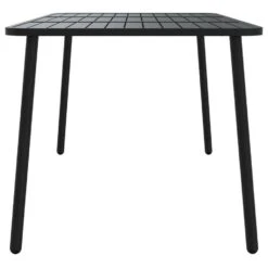 VidaXL - Tuintafel - Antraciet - Staal - 165 X 80 X 71 Cm -Leenbakker Winkel 470f8112e7ac42638e712dc33fddd9ee