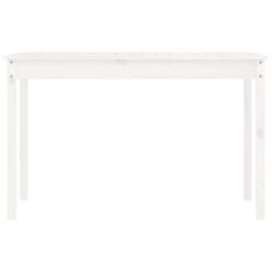 VidaXL - Tuintafel - Wit - Grenenhout - 121 X 82.5 X 76 Cm -Leenbakker Winkel 499b5677bea240bd94f2bf24342c6459