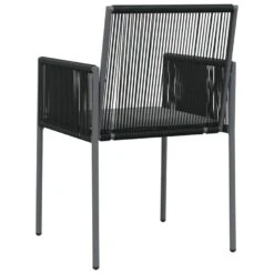 VidaXL - Tuinstoelen - Zwart - Poly Rattan - 2 Stuks - 54x60,5x83,5 Cm -Leenbakker Winkel 4a3fdd020ede4b29931f1ada1d2fac8b