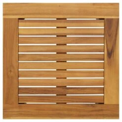 VidaXL - Tuinstafel - Bruin - Massief Acaciahout - 45 X 45 X 38 Cm -Leenbakker Winkel 4eec1355a401462f9ddb21b0e1d87c58
