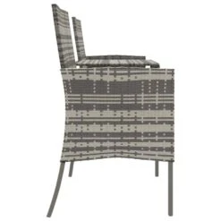 VidaXL - Tuinbank 2-zits Met Tafeltje - Antraciet - Poly Rattan 8 VidaXL - Tuinbank 2-zits Met Tafeltje - Antraciet - Poly Rattan -Leenbakker Winkel 4eec3b7449ce4235a7e330d3545323a5