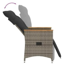 VidaXL - Tuinstoel - Grijs - Poly Rattan 17 VidaXL - Tuinstoel - Grijs - Poly Rattan -Leenbakker Winkel 4f1c26ac97254ed09ad2f025441a938a