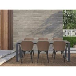 Lisomme Jens Tuintafel Zwart - 210 X 100 Cm -Leenbakker Winkel 4f2f63a48f43443391ad44302cd6dab8