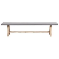 TONNARE - Tuinbank - Licht Hout - 200 Cm - Beton 11 TONNARE - Tuinbank - Licht Hout - 200 Cm - Beton -Leenbakker Winkel 4f9257cea3b44f2fa17855534d634e13