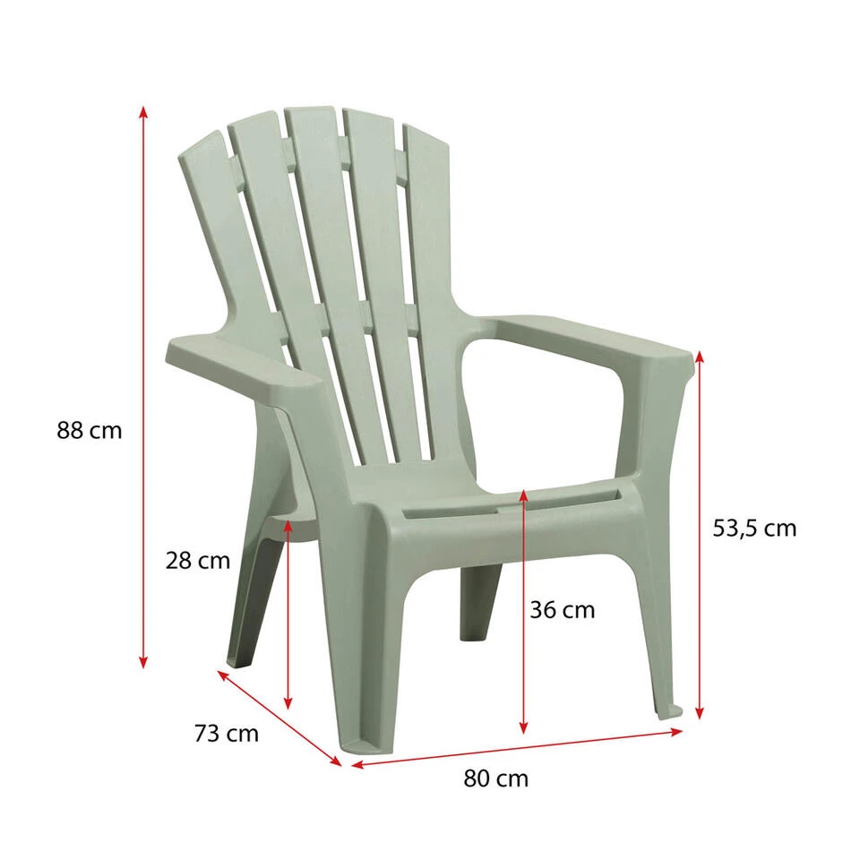 Loungestoel Maryland - Lichtgroen 6 Loungestoel Maryland - Lichtgroen - Afbeelding 6