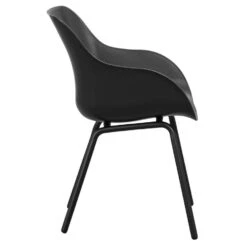 Hartman Kuipstoel Amaya - Kunststof Aluminium Zwart -Leenbakker Winkel 50101130 8000