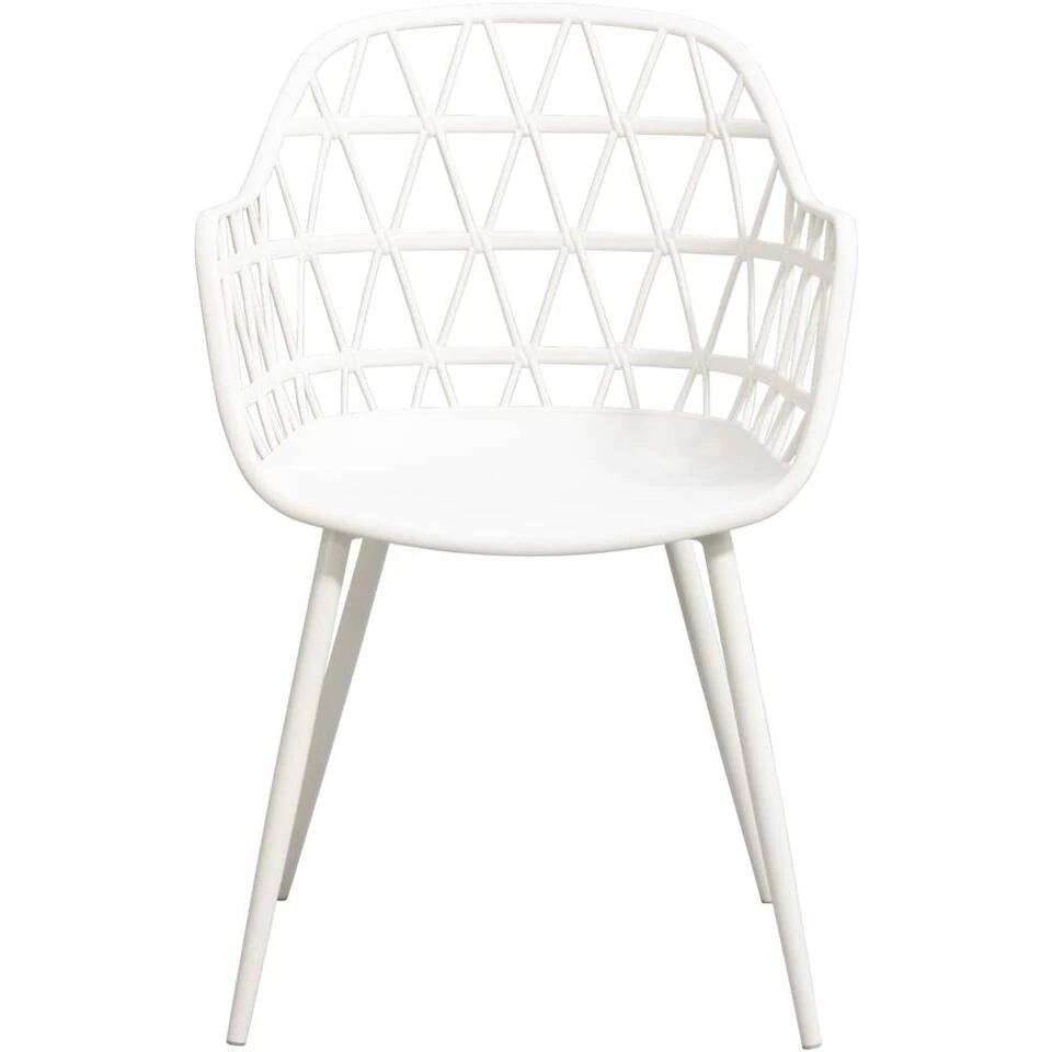 Terrasstoel Frejus - Kunststof/zand 2 Terrasstoel Frejus - Kunststof/zand - Afbeelding 2