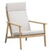 Lounge Fauteuil Jura - Acacia/grijs