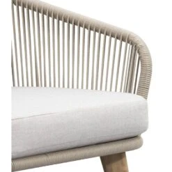 Loungestoel Nant - Wicker/acacia Taupe - 87x79x67 Cm 10 Loungestoel Nant - Wicker/acacia Taupe - 87x79x67 Cm -Leenbakker Winkel 50103036 9000