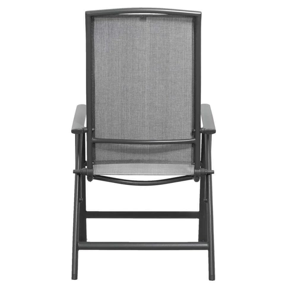 Terrasstoel Cannes 7-standen - Mat Grijs 5 Terrasstoel Cannes 7-standen - Mat Grijs - Afbeelding 5