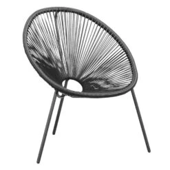 Loungestoel Formentera - Antraciet