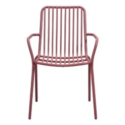 Stapelstoel Vence - Rood - 83x55x63 Cm 6 Stapelstoel Vence - Rood - 83x55x63 Cm -Leenbakker Winkel 50105159 0100