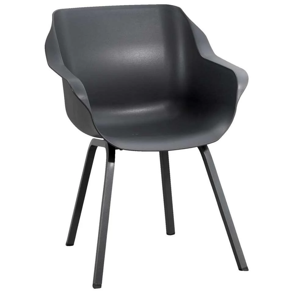 Hartman Tuinstoel Sophie – Antraciet 3 Hartman Tuinstoel Sophie – Antraciet - Afbeelding 3