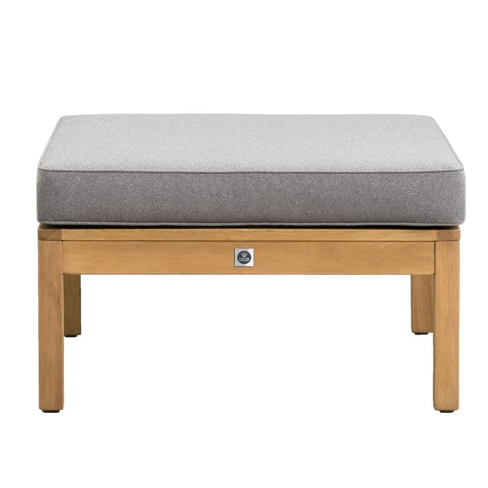 Tafel/hocker Orleans - Naturel - 72x72x31 Cm 5 Tafel/hocker Orleans - Naturel - 72x72x31 Cm - Afbeelding 5