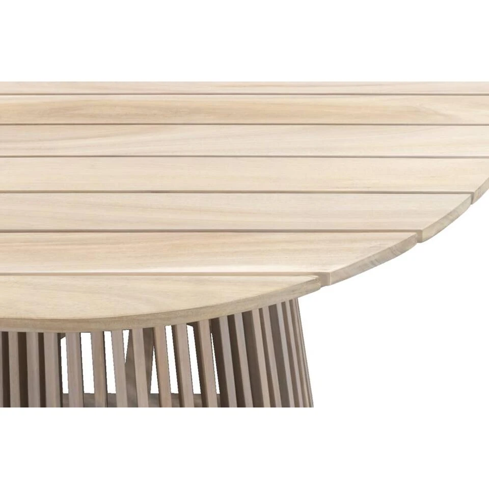 Tuintafel Saône - Acacia/greywash - 76xØ120 Cm 2 Tuintafel Saône - Acacia/greywash - 76xØ120 Cm - Afbeelding 2