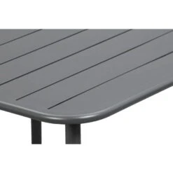 Lounge Dinging Tafel Paris - Aluminium - 66x90x90 Cm -Leenbakker Winkel 50155189 9000