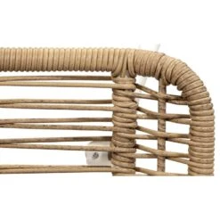 Voetenbank Grand - Wicker Naturel - 38x47x42 Cm -Leenbakker Winkel 50155223 9002