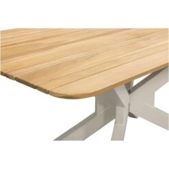 Tuintafel Perpignan - Zand/metaal - 75x160x90 Cm 14 Tuintafel Perpignan - Zand/metaal - 75x160x90 Cm -Leenbakker Winkel 50156105 9000