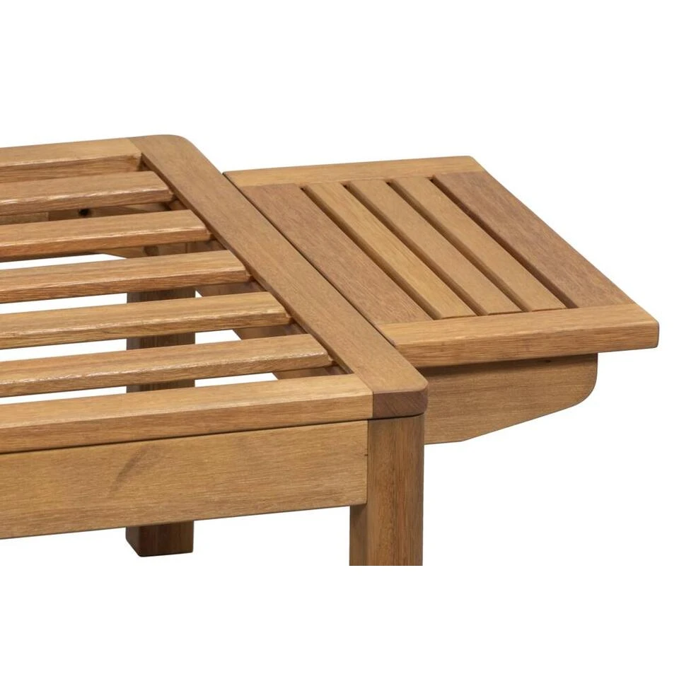Tuinbank Orleàns - Naturel - 66x157x66 Cm 5 Tuinbank Orleàns - Naturel - 66x157x66 Cm - Afbeelding 5