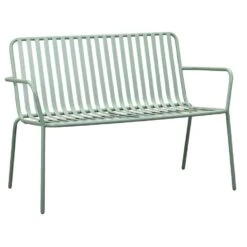 Tuinbank Vence - Metaal Lichtgroen - 81x114x62 Cm